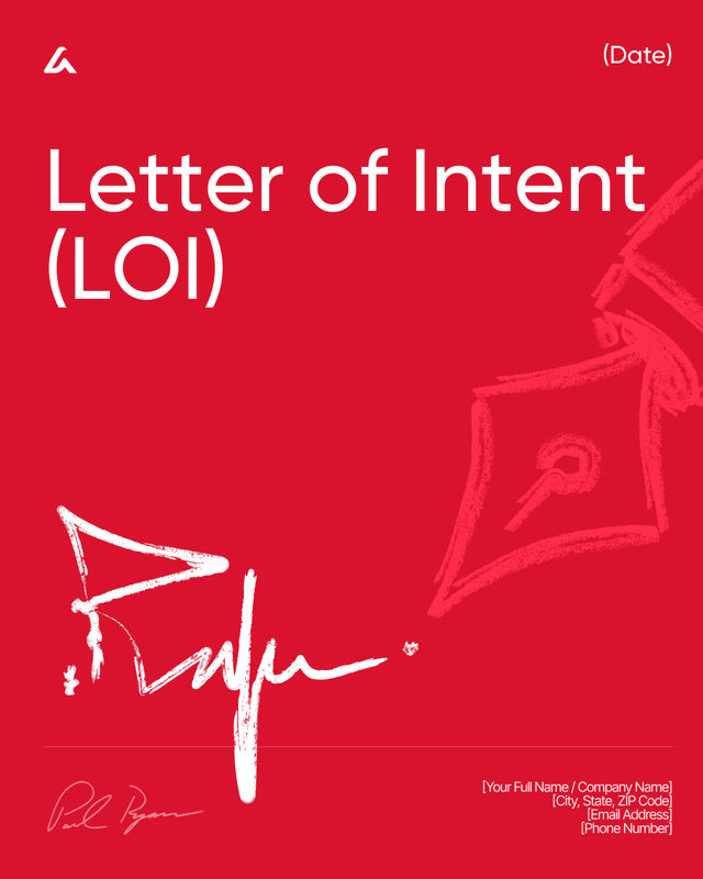 Letter of Intent Template: 7 LOI Examples + Clause Guide