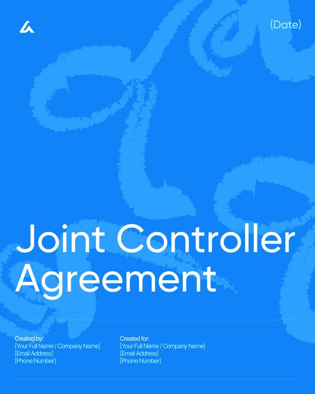 Joint Controller Agreement Template: GDPR Duties & Liability