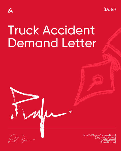 Truck Accident Demand Letter