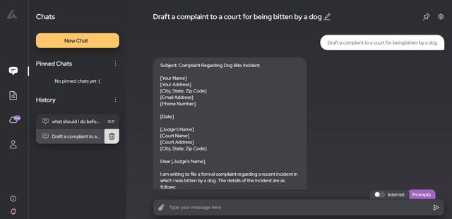 moment of work with ai lawyer