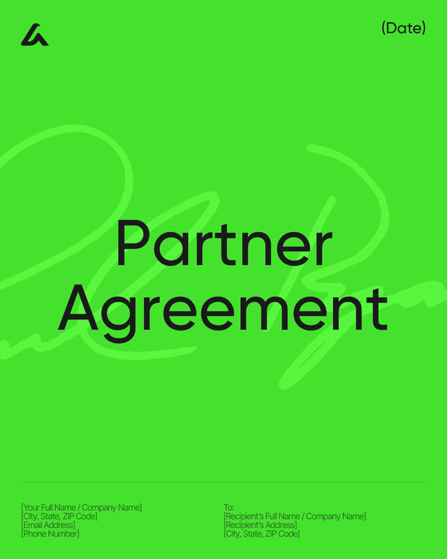 Partner Agreement Template: Roles, Profit Split & Duties