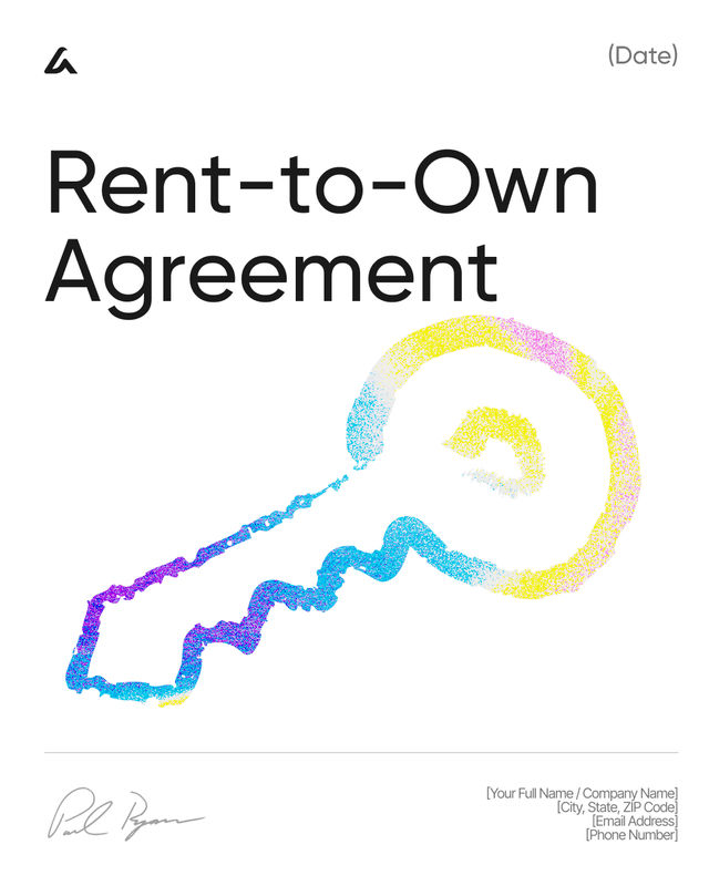 Rent-to-Own Agreement Template: Payments and Purchase Terms