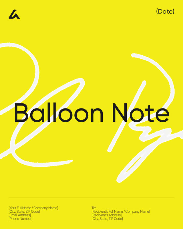 Balloon Note Template: Promissory Note and Final Payment