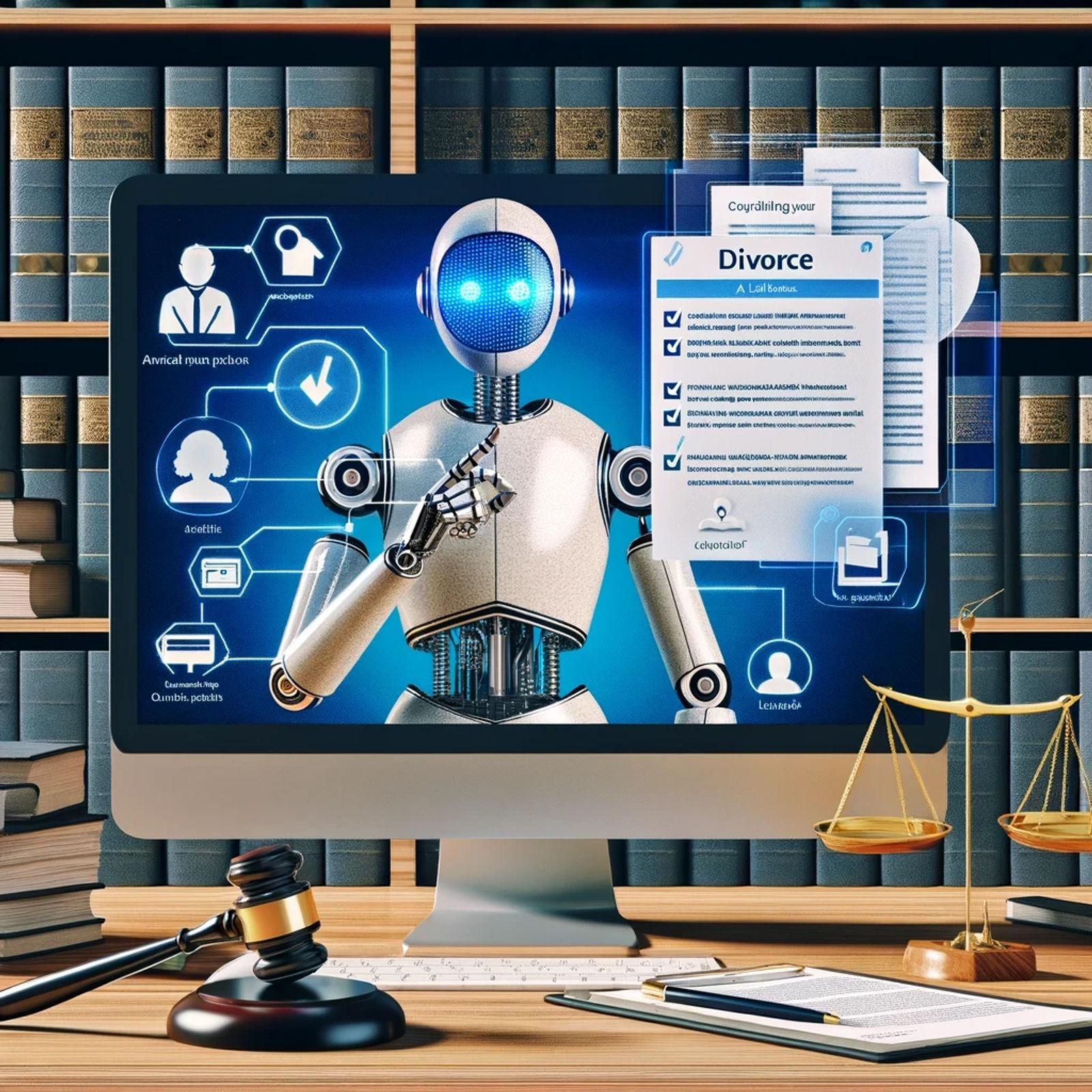 Simplify Your Divorce Process with the Expertise of an AI Lawyer