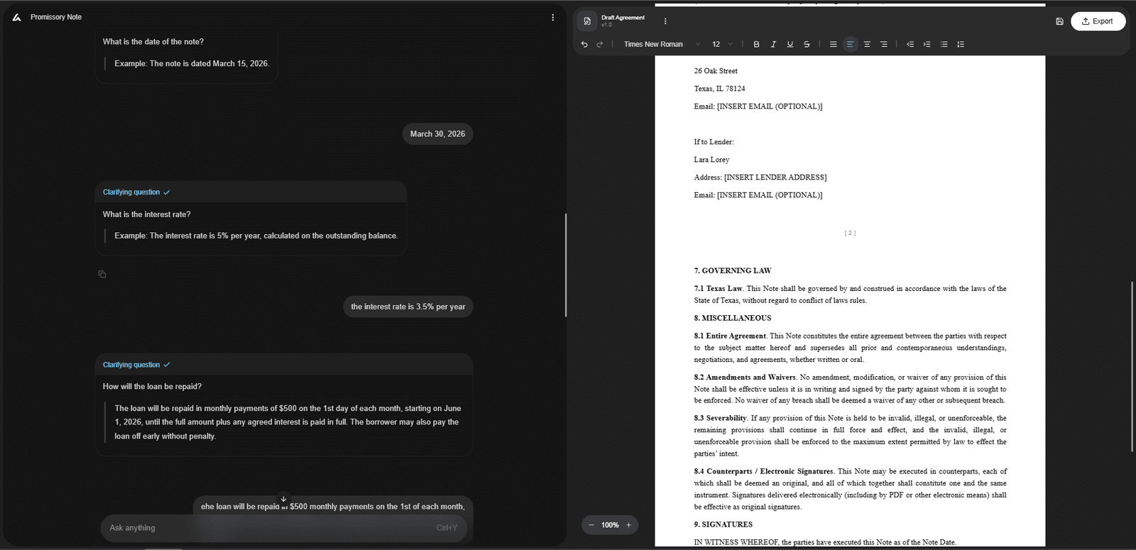 Promissory Note Template Guide (Free Download + AI Generator)