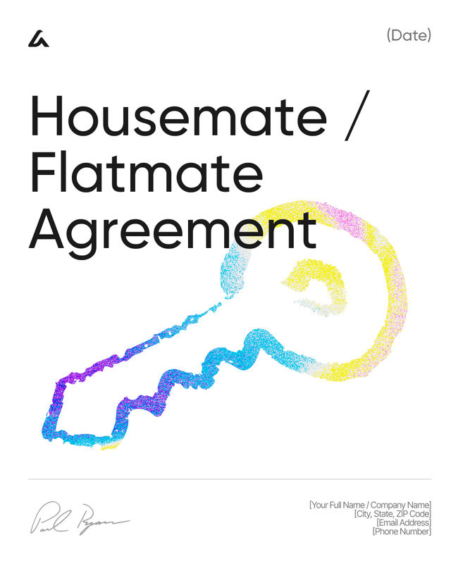 Housemate / Flatmate Agreement Template