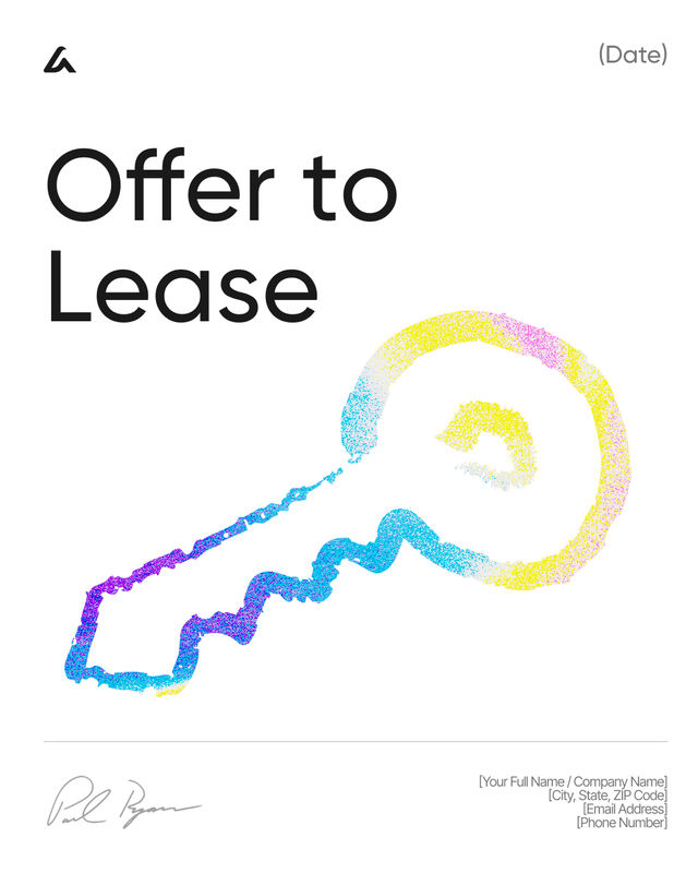 Offer to Lease Template: Proposed Rental Terms Letter Draft