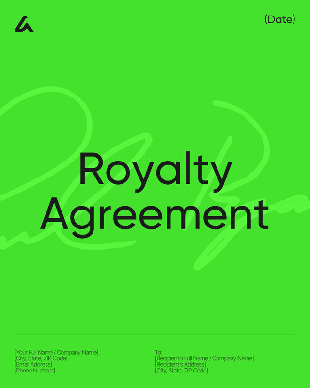 Royalty Agreement Template: Rights, Payments and License Terms