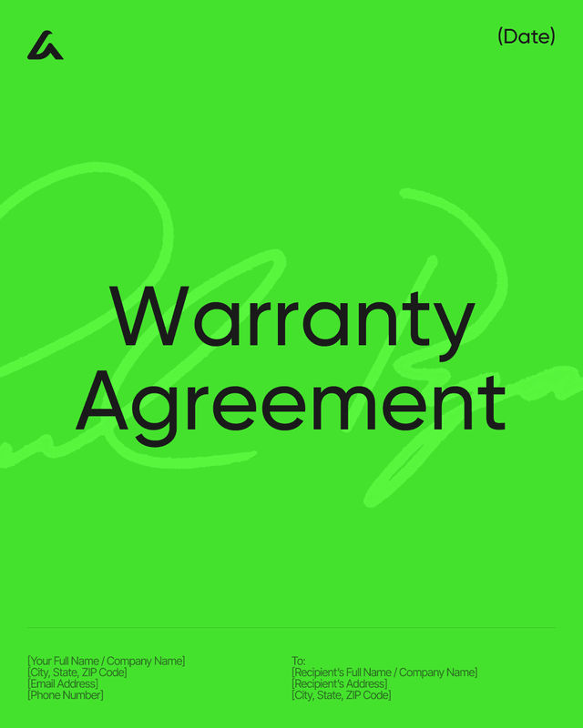 Warranty Agreement Template: Coverage and Remedies Terms