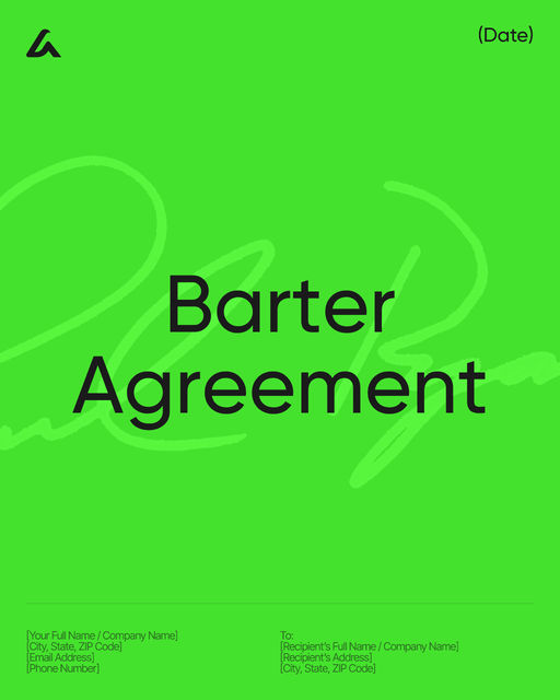 Barter Agreement