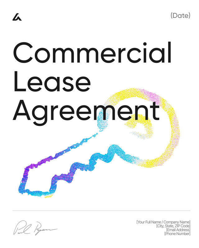 Commercial Lease Agreement Template: Rent, CAM, and Defaults