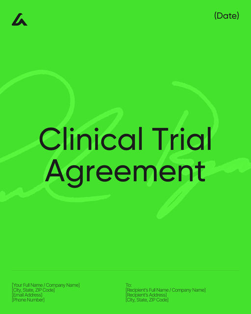 Clinical Trial Agreement