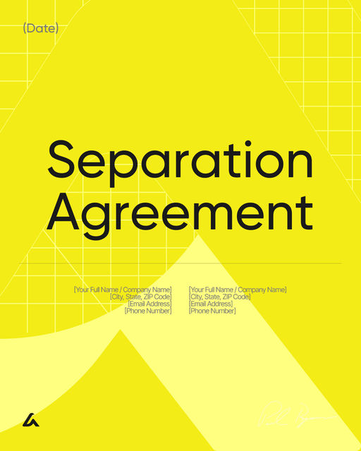 Separation Agreement
