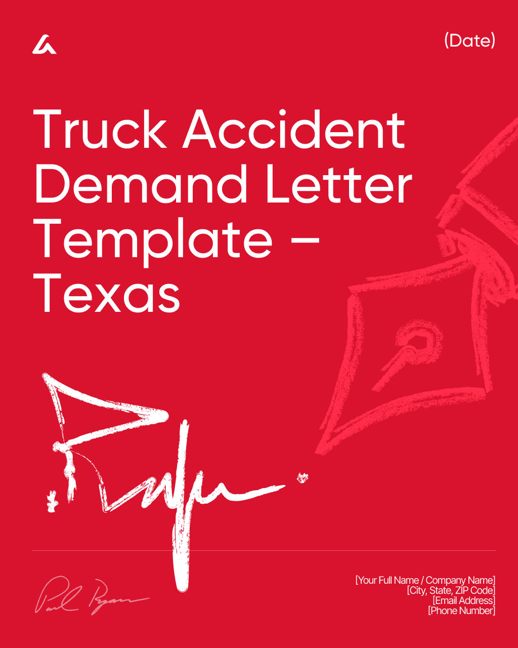 Truck Accident Demand Letter Template – Texas