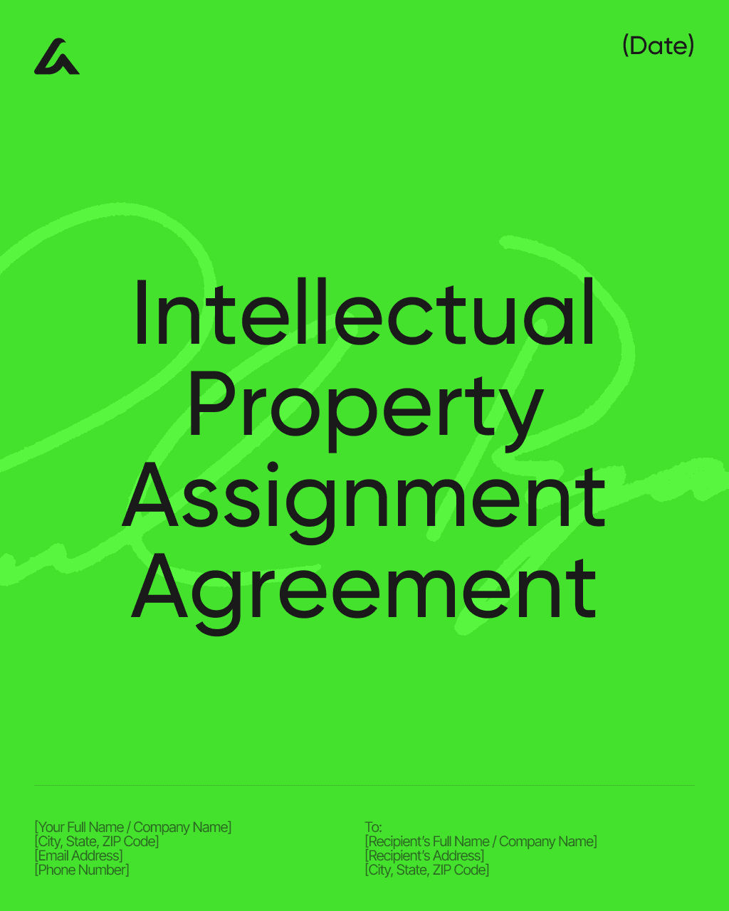 Intellectual Property Assignment Agreement