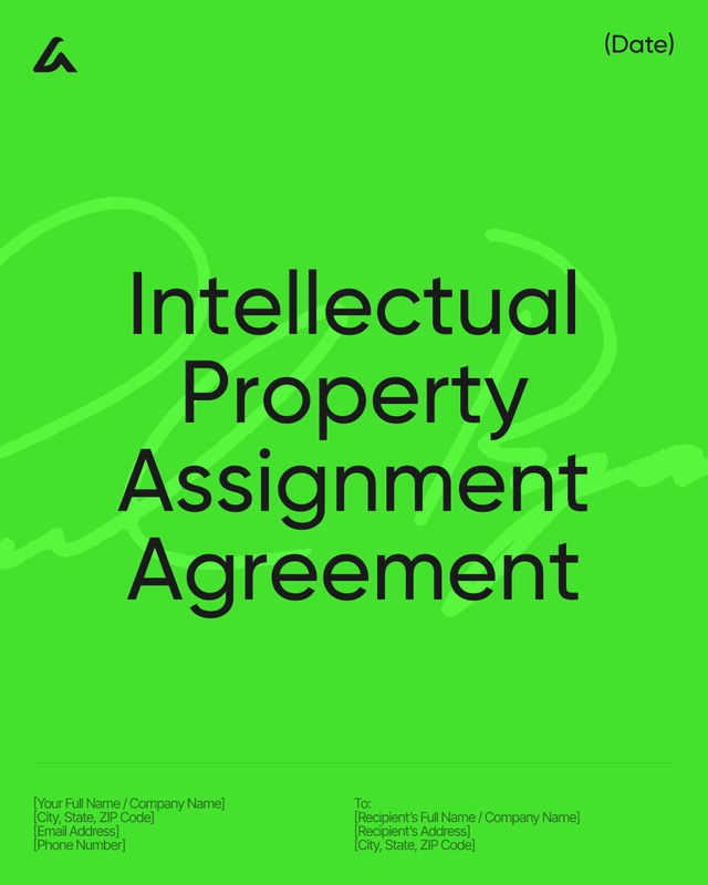 Intellectual Property Assignment Agreement: Ownership & Rights