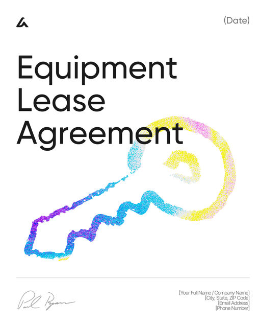 Equipment Lease Agreement