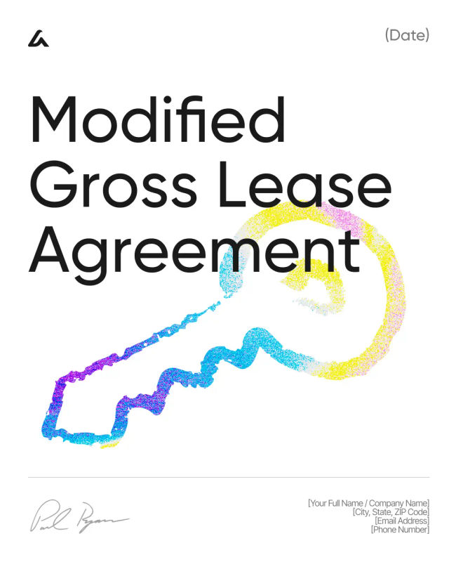 Modified Gross Lease Agreement Template