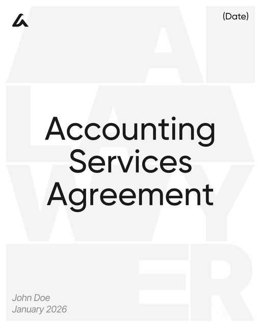 Accounting Services Agreement