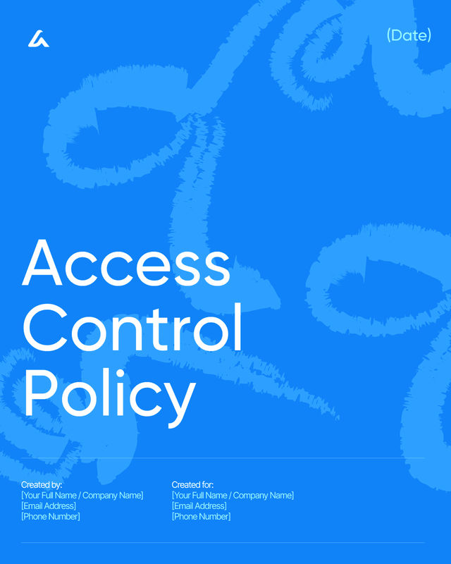 Access Control Policy Template: Roles and User Permissions
