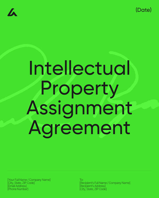 Intellectual Property Assignment Agreement