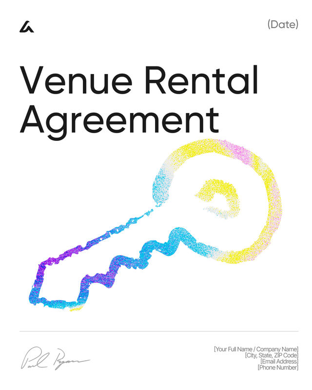 Venue Rental Agreement Template: Event Space Terms and Fees