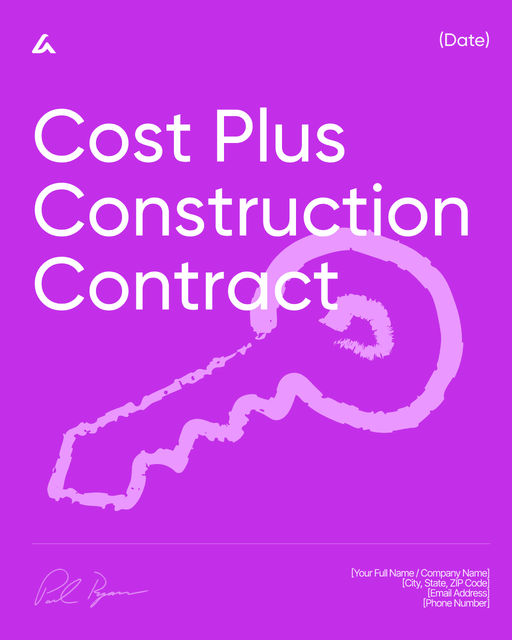 Cost Plus Construction Contract