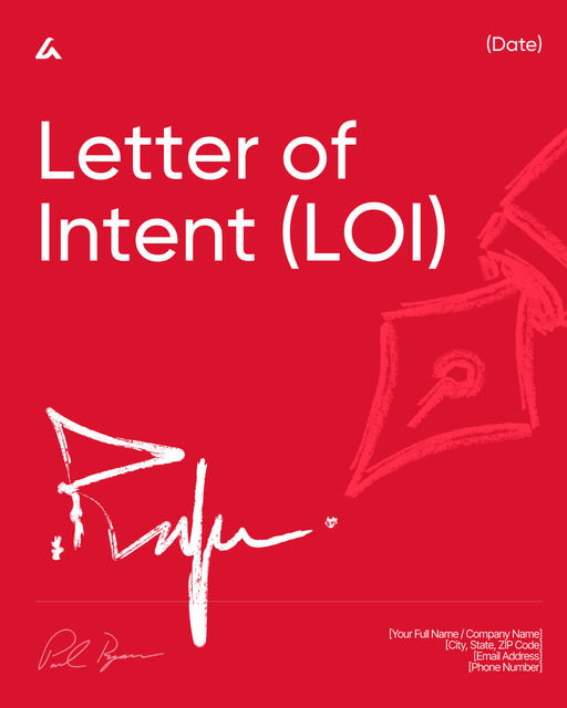 Letter of Intent (LOI)