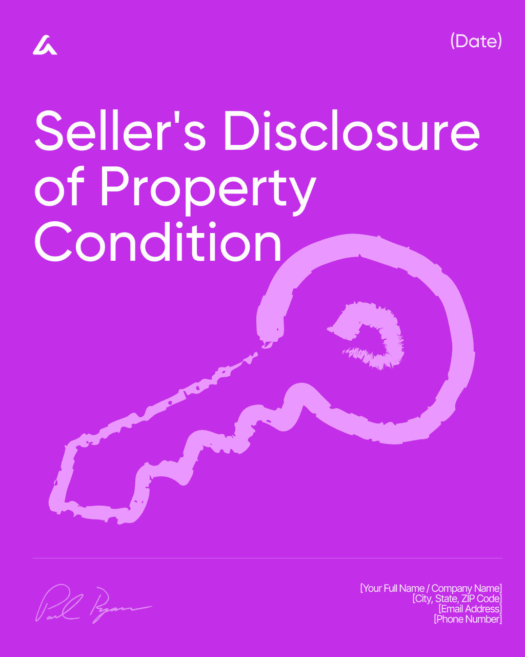 Seller's Disclosure of Property Condition
