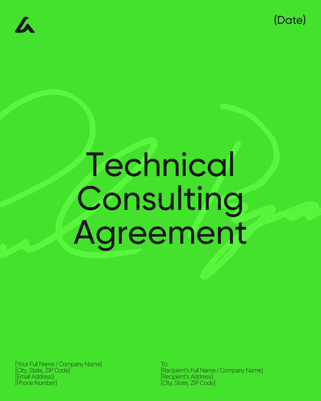 Technical Consulting Agreement Template: Services and Fees