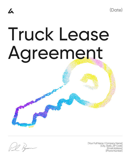 Truck Lease Agreement
