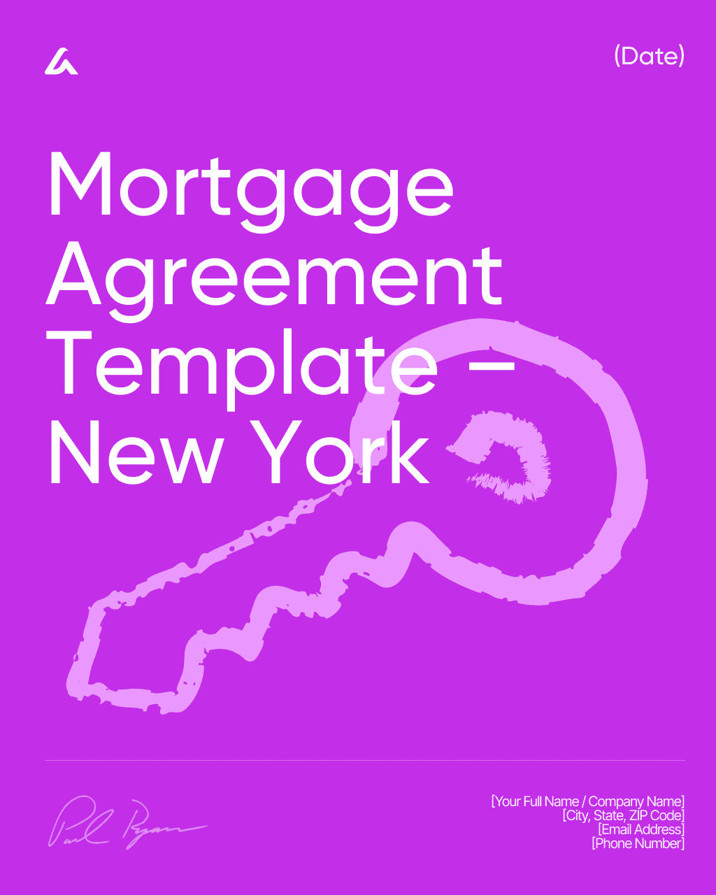 Mortgage Agreement Template – New York