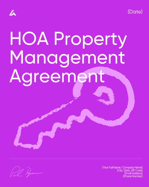 HOA Property Management Agreement