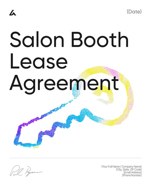 Salon Booth Lease Agreement