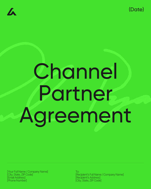 Channel Partner Agreement