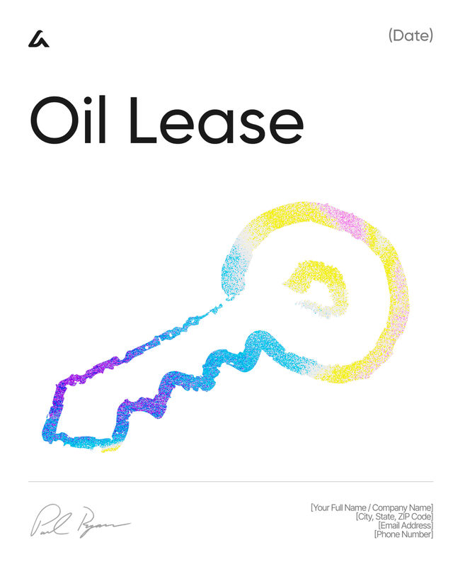 Oil Lease Template: Mineral Rights and Royalty Terms Guide