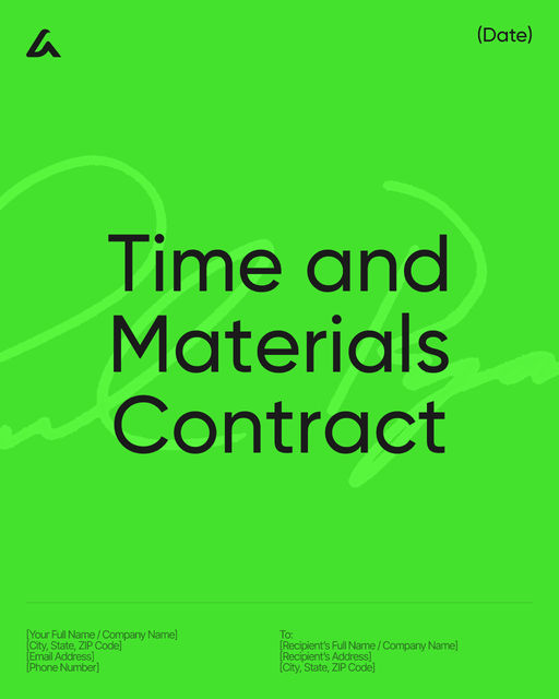 Time and Materials Contract