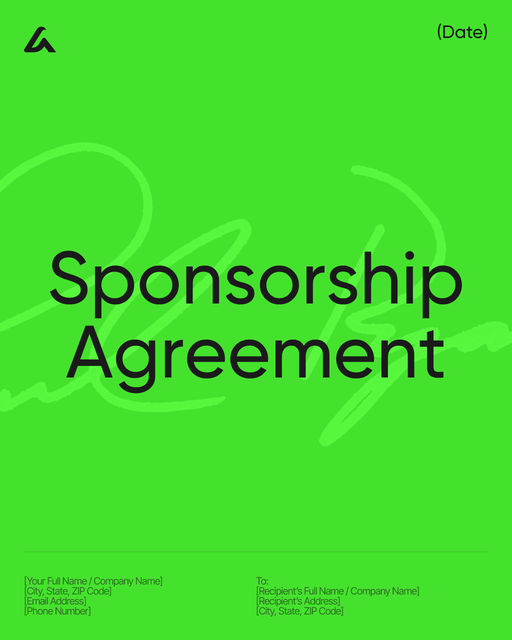 Sponsorship Agreement