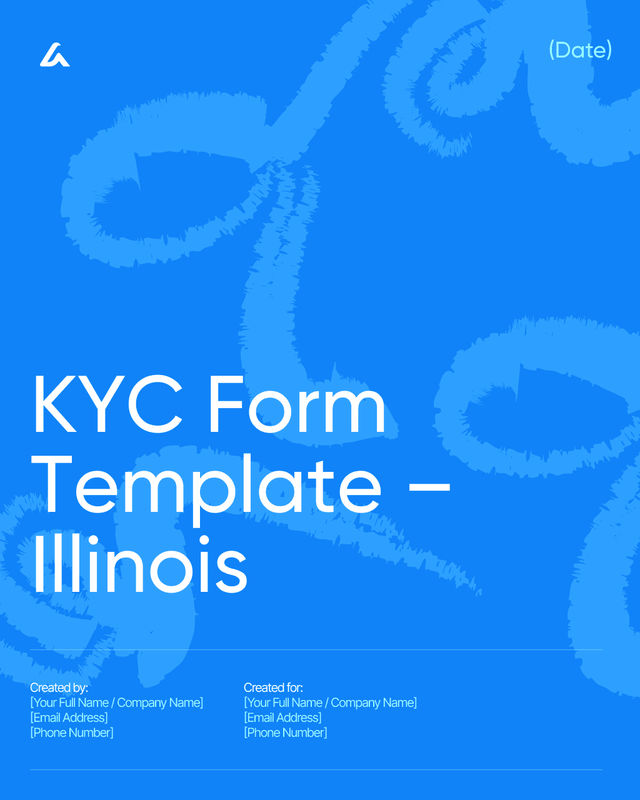KYC Form Template: Verification & Compliance – Illinois
