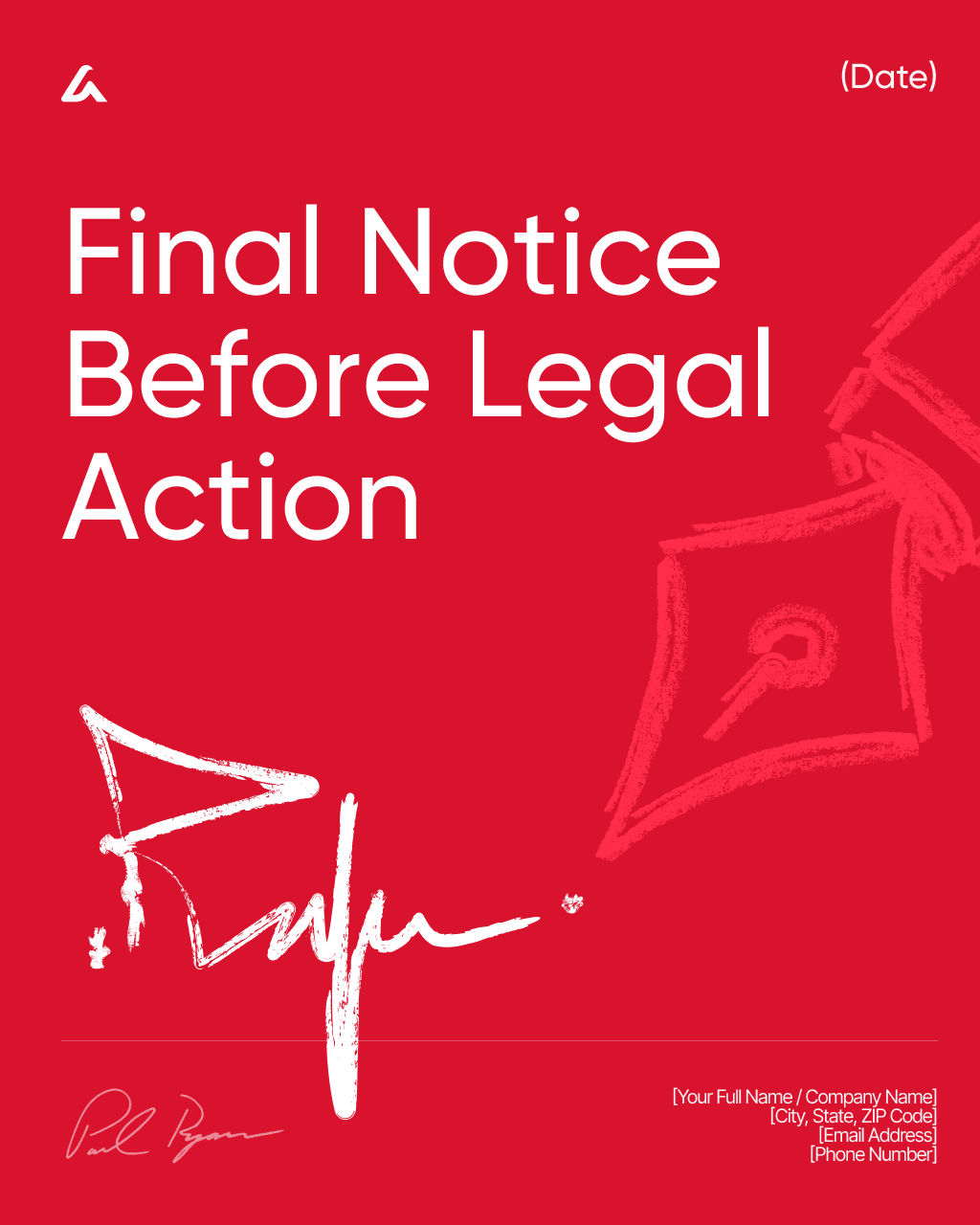 Final Notice Before Legal Action
