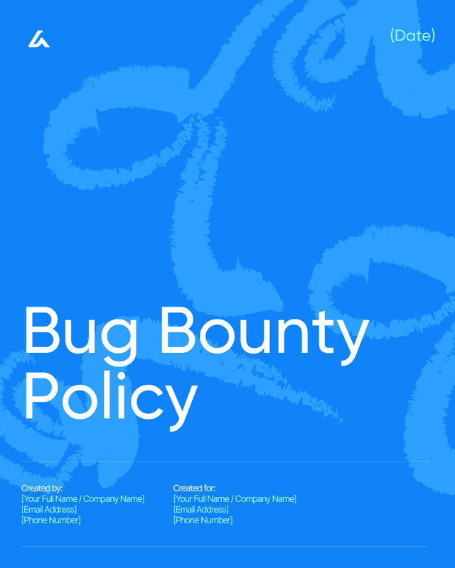 Bug Bounty Policy Template: Scope, Rules and Reward Structure