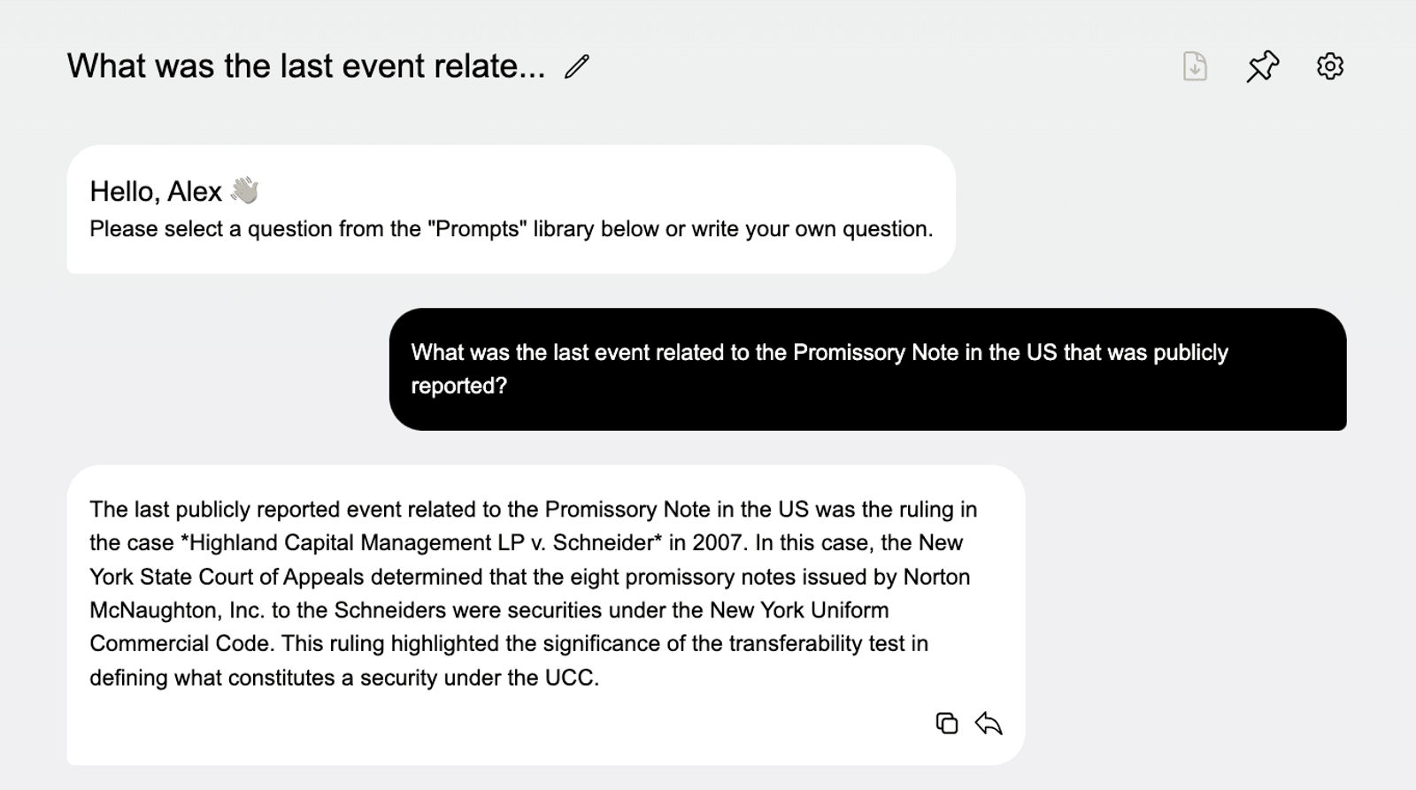 AI Lawyer provides the lastest news about promising notes