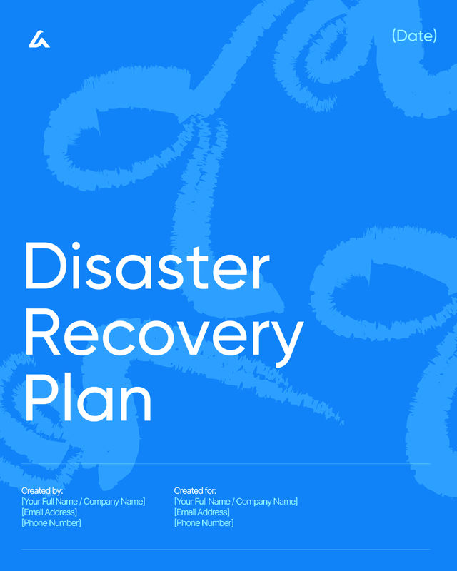 Disaster Recovery Plan Template: Backup, RTO/RPO & Response