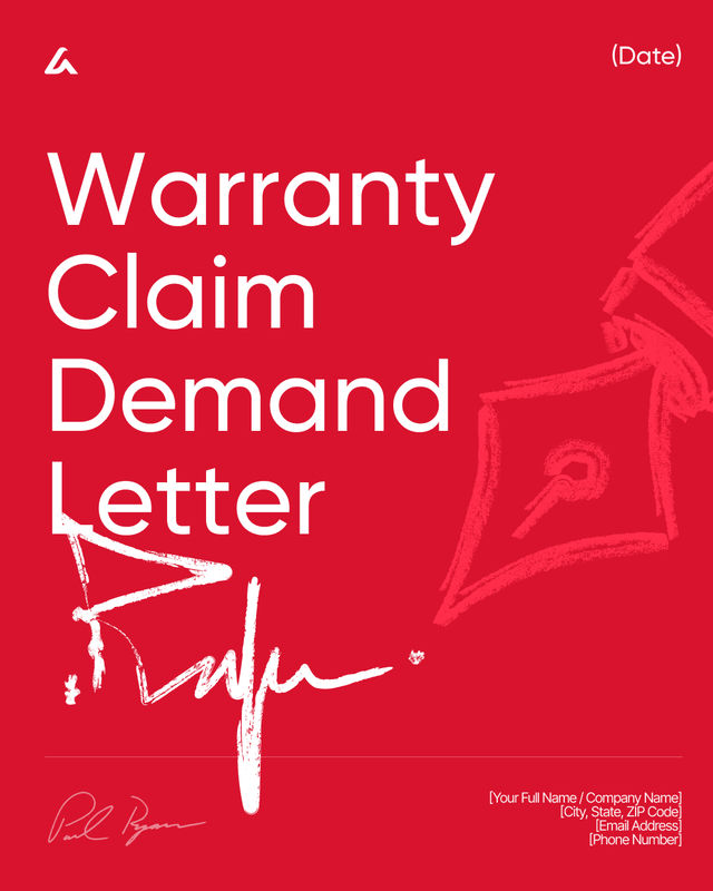 Warranty Letter: Free Sample, Template + Claim Guide (2026)