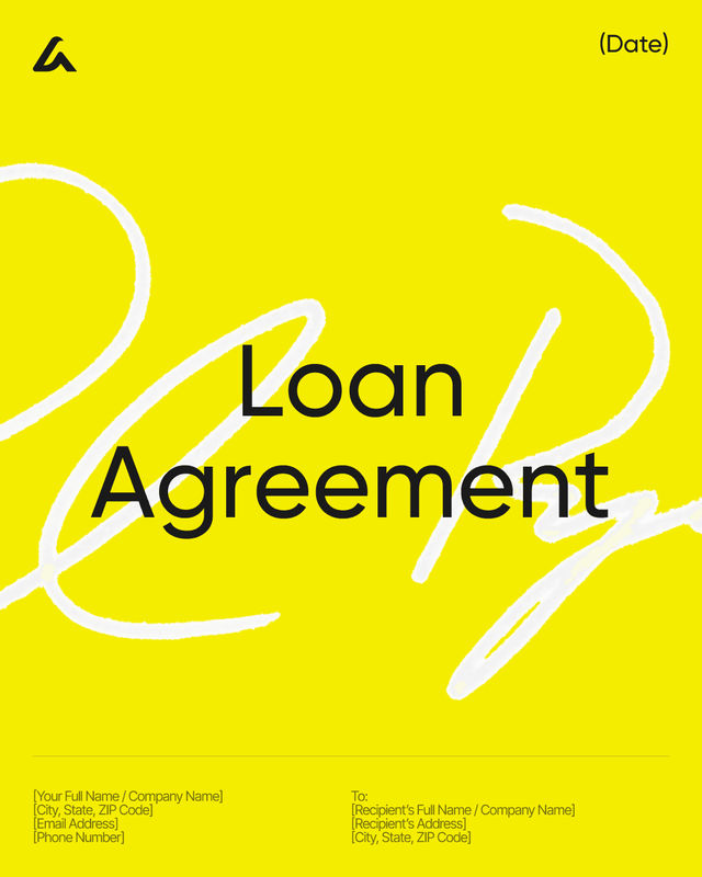 Loan Agreement Template: Interest, Repayment and Default
