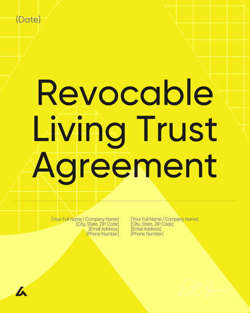 Revocable Living Trust Agreement