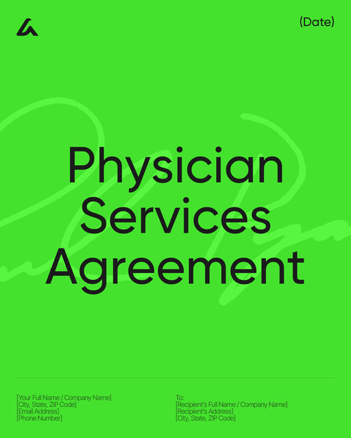 Physician Services Agreement