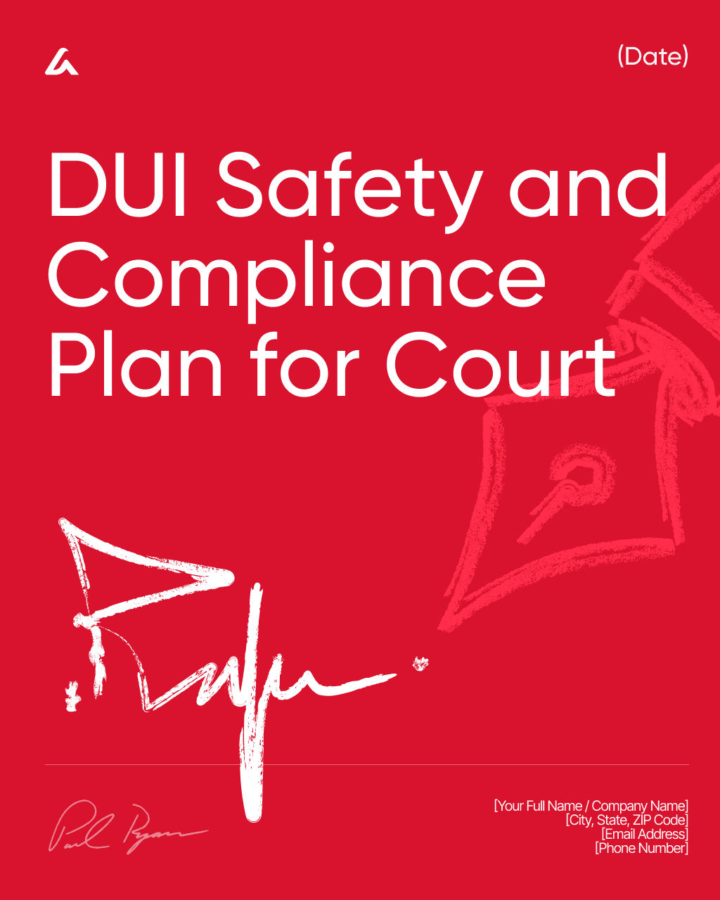 DUI Safety and Compliance Plan for Court