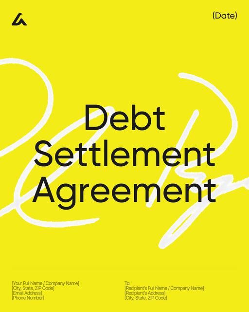 Debt Settlement Agreement template preview