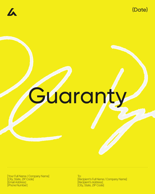 Guaranty Agreement Template: Personal Guarantee Document